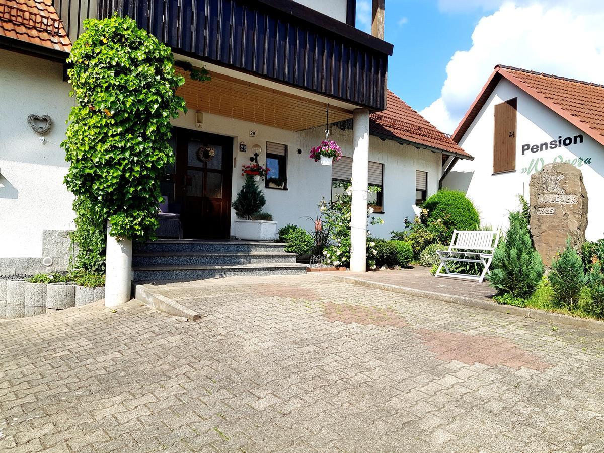 Pension Waldner Oberthulba Exterior foto