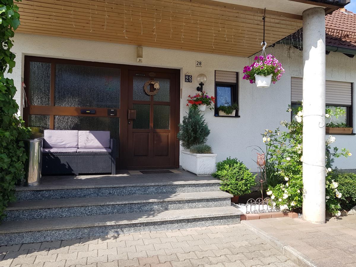 Pension Waldner Oberthulba Exterior foto